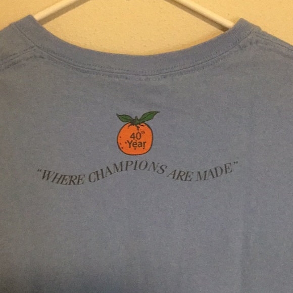 Custom designed vintage Florida Track Club Junior Champs tee shirt, men’s medium - Picture 2 of 4